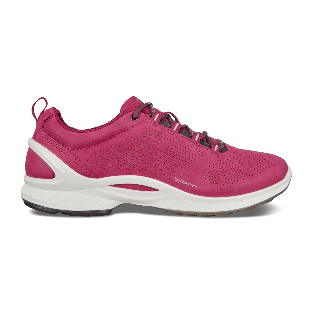 ECCO Womens Hiking Shoes Pink - Biom Fjuel Perf - DOX-386204